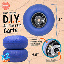 Load image into Gallery viewer, RollX Balloon Beach Wheels Set