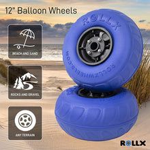 Load image into Gallery viewer, RollX Balloon Beach Wheels Set